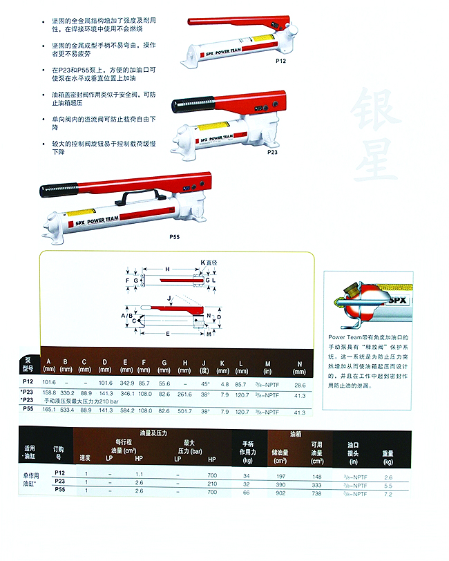 派爾迪 液壓手動(dòng)泵